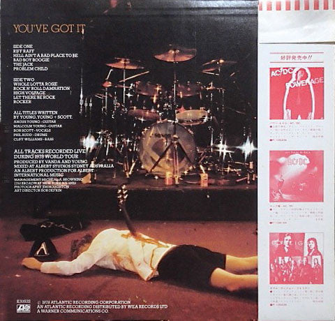 Release: If You Want Blood You've Got It-Vinyl-Japan-1978-P-10618A-2018658