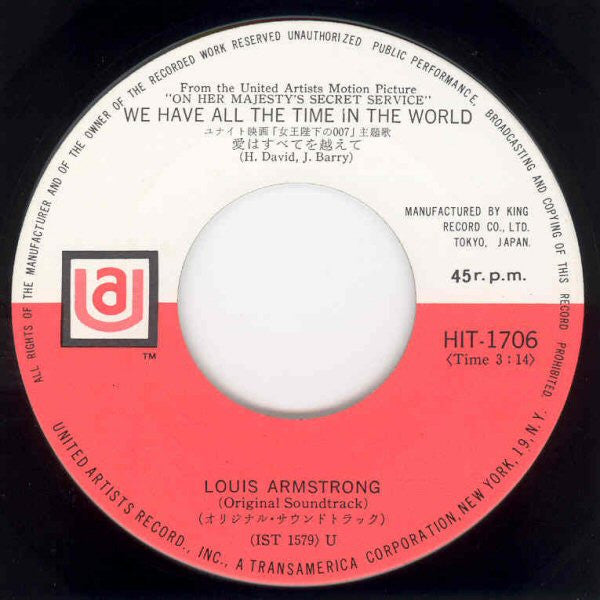 We Have All The Time In The World