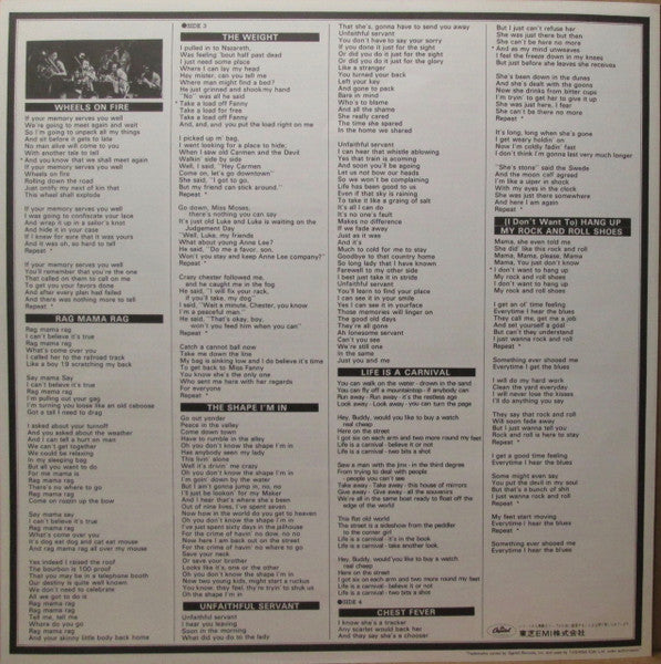 Rock Of Ages: The Band In Concert