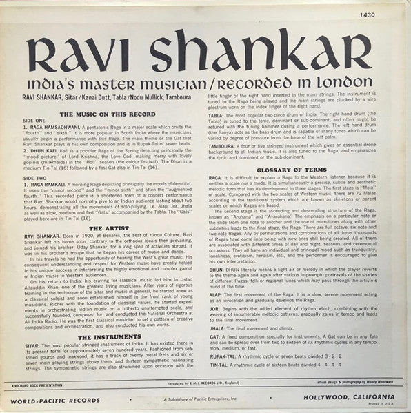 India's Master Musician / Recorded In London