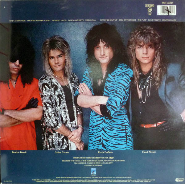 Release: QR III-Vinyl-Europe-1986-PSH 26945, PASHA 12-3344262
