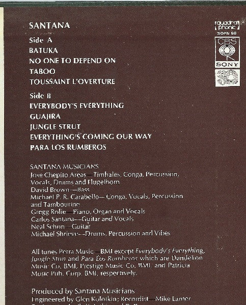 Santana = サンタナIII