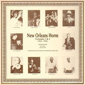 New Orleans Horns Volumes 1 & 2 1923-1954