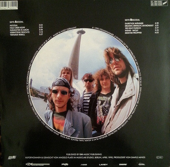 Release: Durstige Männer-Vinyl-Germany-1990-SPV 008-76201-1726871