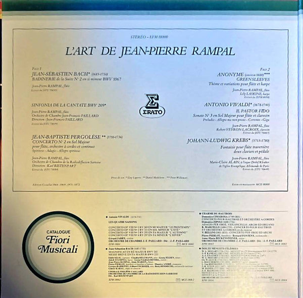 Master Release: L'Art De Jean-Pierre Rampal by Jean-Pierre Rampal