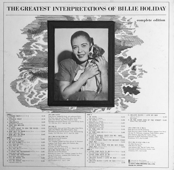 The Greatest Interpretations Of Billie Holiday - Complete Edition