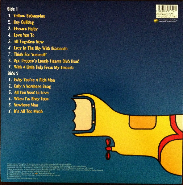 Release: Yellow Submarine Songtrack-Vinyl-Japan-2004-TOJP-60145-3464967