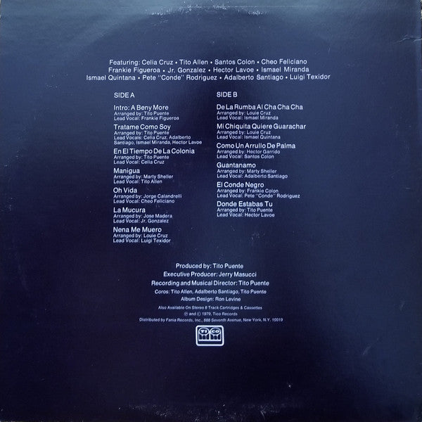 Master Release: Homenaje A Beny Vol. 2 by Tito Puente