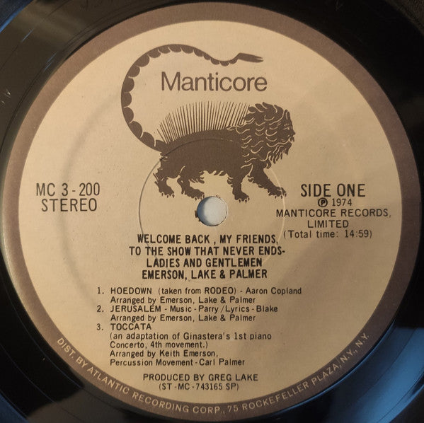 Welcome Back My Friends To The Show That Never Ends - Ladies And Gentlemen