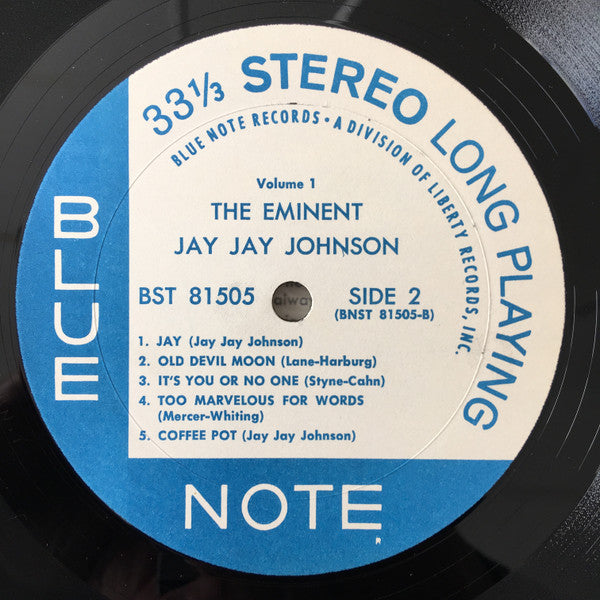 The Eminent Jay Jay Johnson Volume 1