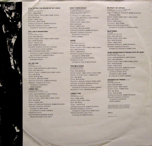 Cry Like A Rainstorm - Howl Like The Wind