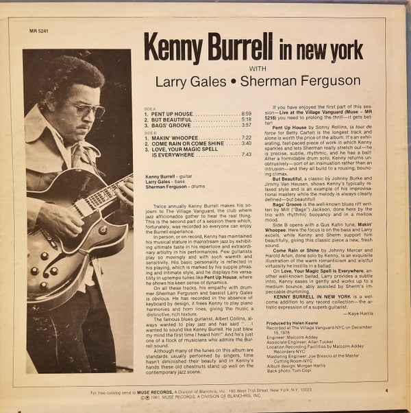 Release: In New York-Vinyl-US-1981-MR 5241-3838023