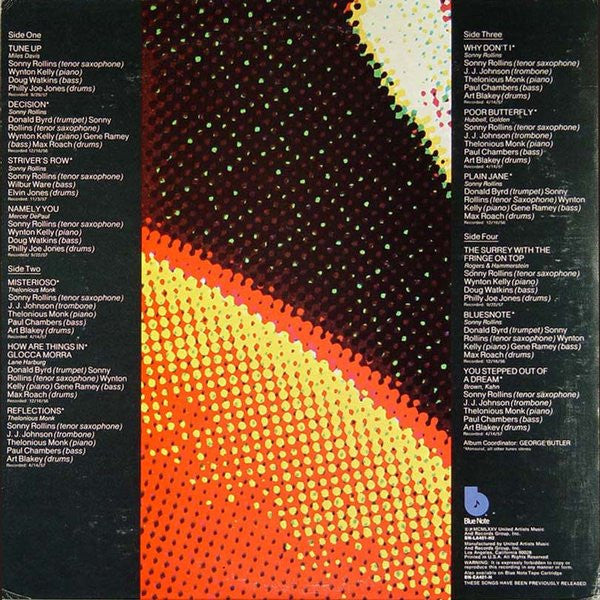 Release: Sonny Rollins-Vinyl-US-1975-BN-LA401-H2-2954014