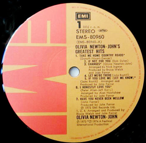 Olivia Newton-John's Greatest Hits