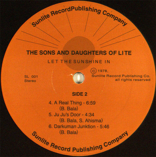 Let The Sun Shine In