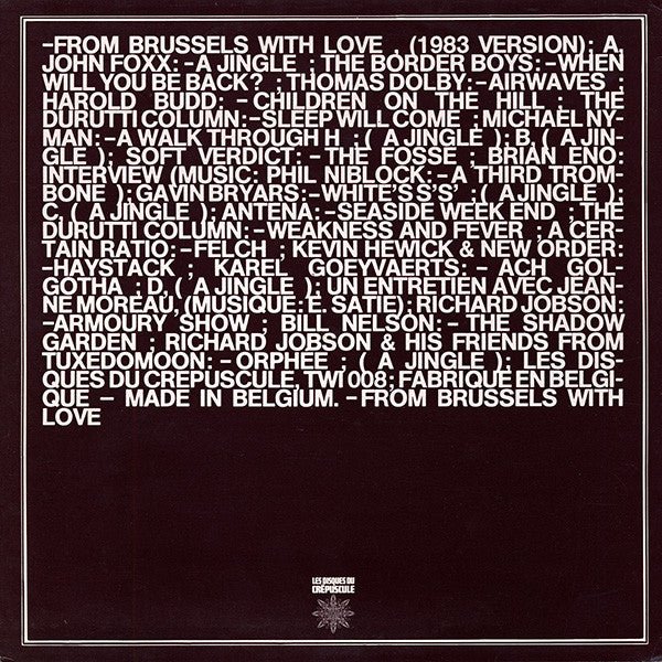 From Brussels With Love (1983 Edition)