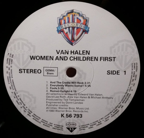 Women And Children First