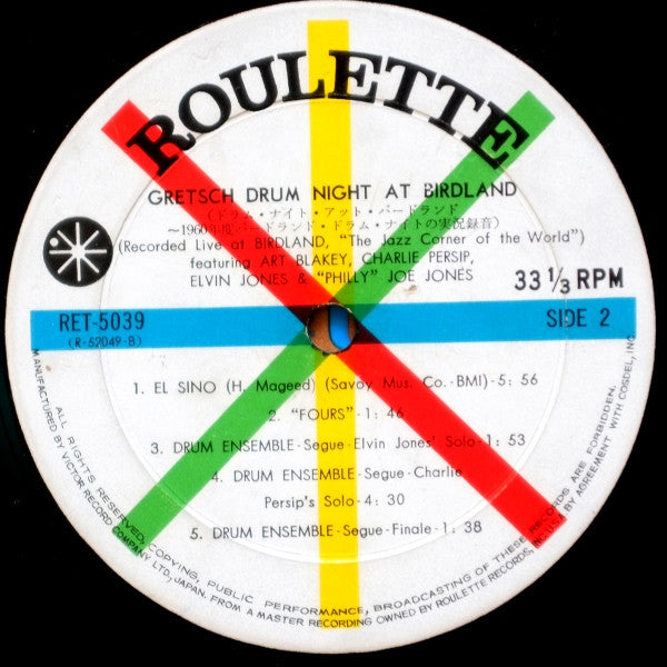 Gretsch Drum Night At Birdland