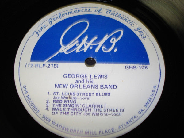 George Lewis Ragtime Jazz Band