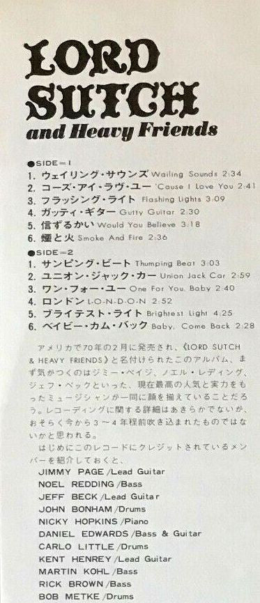 Lord Sutch And Heavy Friends