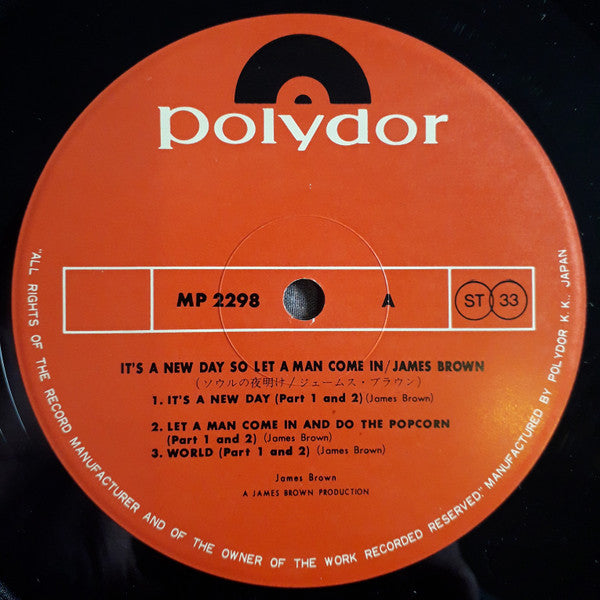 It's A New Day - Let A Man Come In