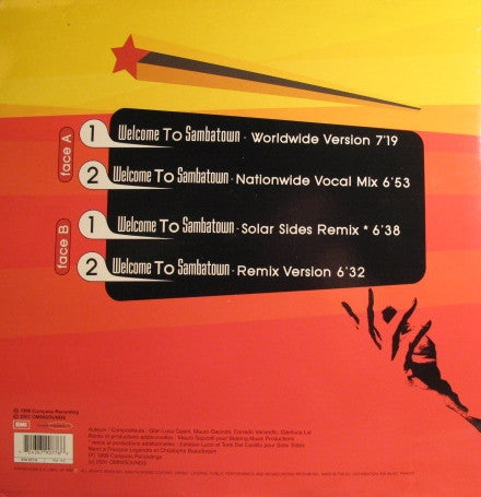 Release: Welcome To Sambatown-Vinyl-France-2001-879 077-6-1546997