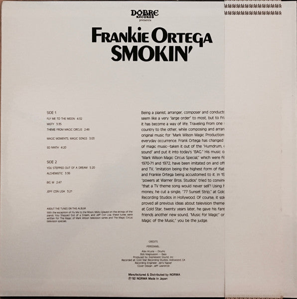 Master Release: Smokin' by Frankie Ortega