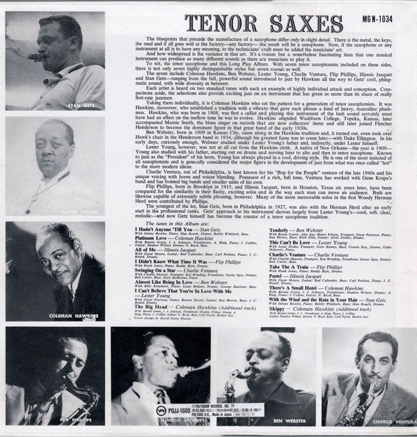 Tenor Saxes