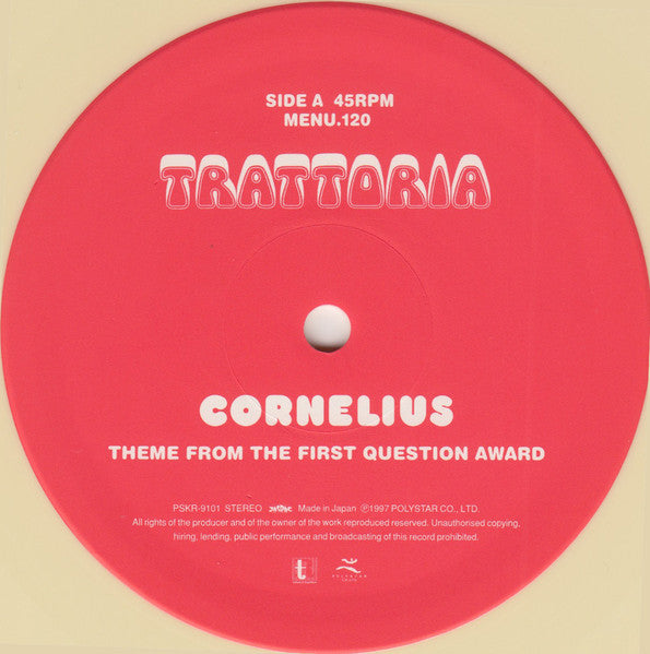 Trattoria 7inch Split Single Series No. 1