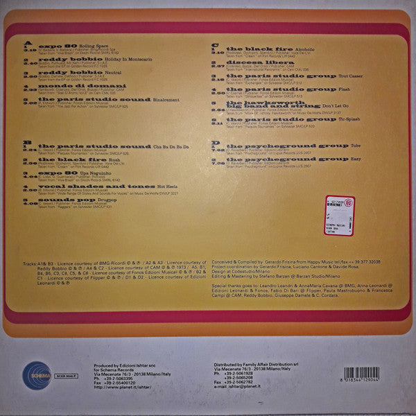 Release: Up! The Psycho Mellow-Vinyl-Italy-1998-SCEB 904 LP-1897982