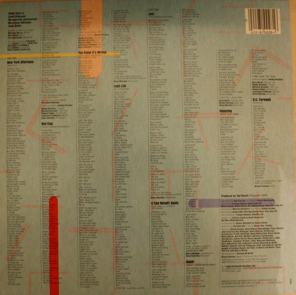 Release: New Weave-Vinyl-US-1983-422 810 028-1 Y-1-7713742