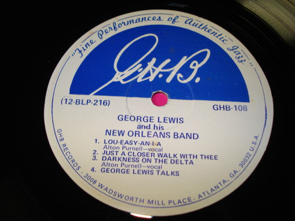 George Lewis Ragtime Jazz Band