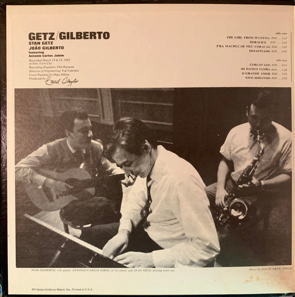 Release: Getz / Gilberto-Vinyl-US-1976-V6-8545, V6/8545, V/V6-8545-3854377