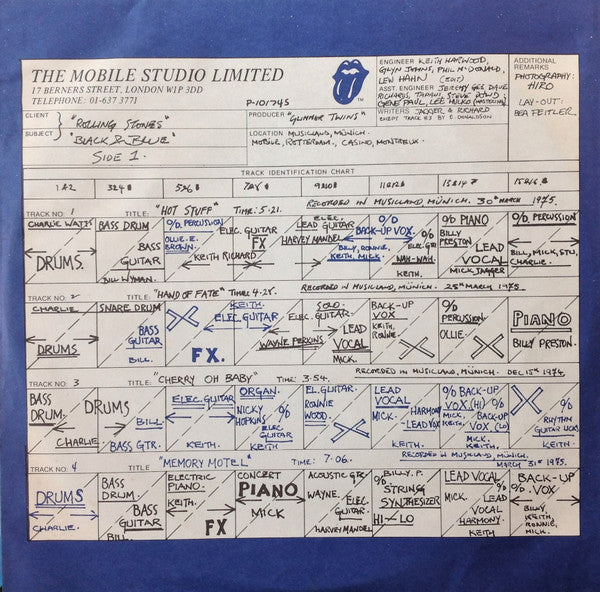 Black And Blue = ブラック・アンド・ブルー