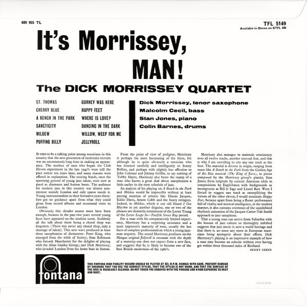 It's Morrissey, Man!