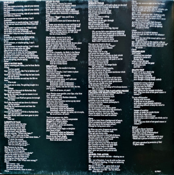 Release: The Human Menagerie-Vinyl-Europe-None-1C 038-1 57745 1 DMM, 1C 038-1 57745 1-2207448