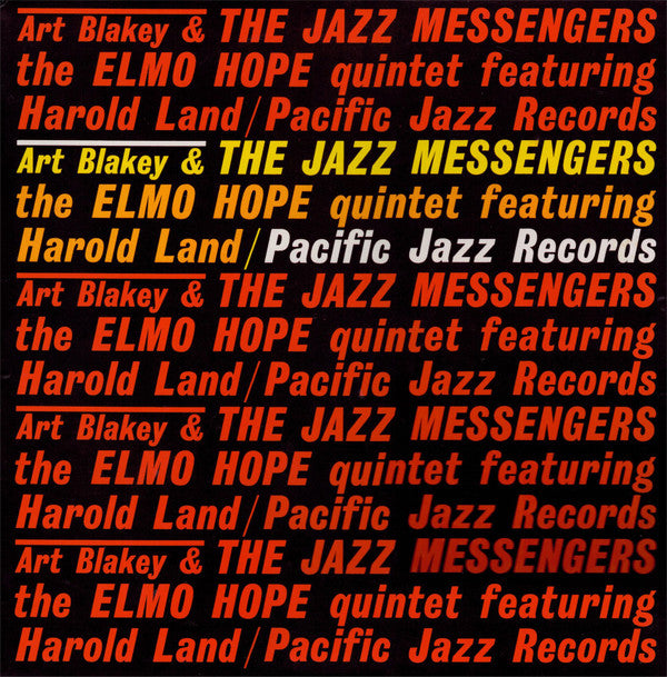 Master Release: Art Blakey & The Jazz Messengers / The Elmo Hope Quintet Featuring Harold Land by Art Blakey & The Jazz Messengers