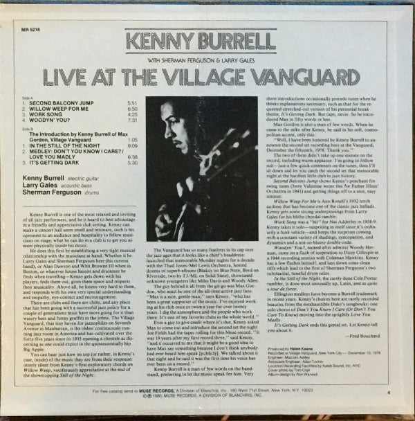 Live At The Village Vanguard