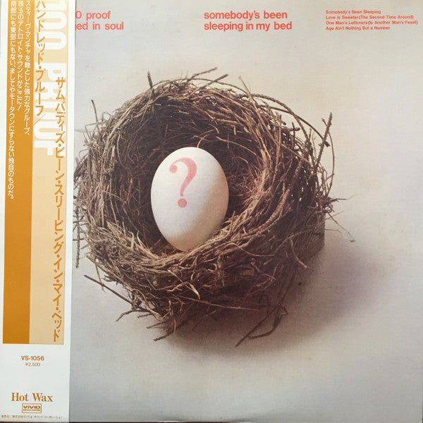 Release: Somebody's Been Sleeping In My Bed-Vinyl-Japan-None-VS-1056-8636986