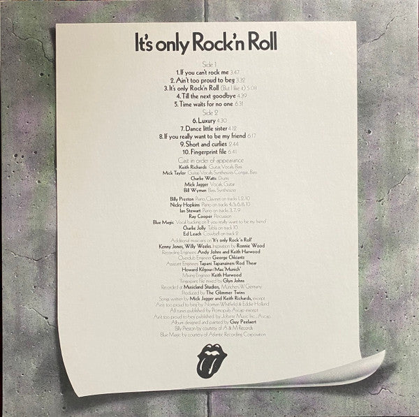 It's Only Rock 'N Roll
