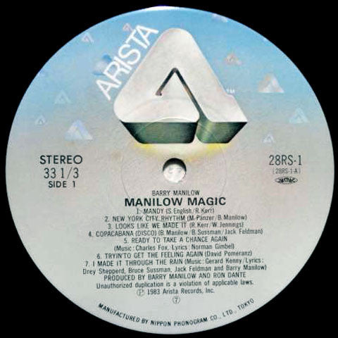 Manilow Magic
