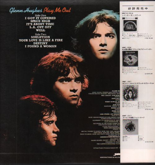 Master Release: Play Me Out by Glenn Hughes