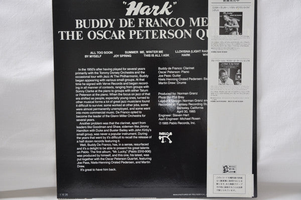 Master Release: Hark by Buddy DeFranco