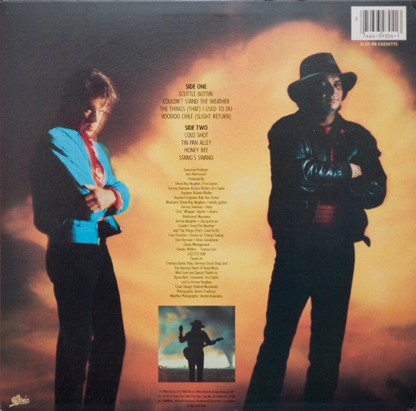 Release: Couldn't Stand The Weather-Vinyl-US-1984-E 39304-5507447