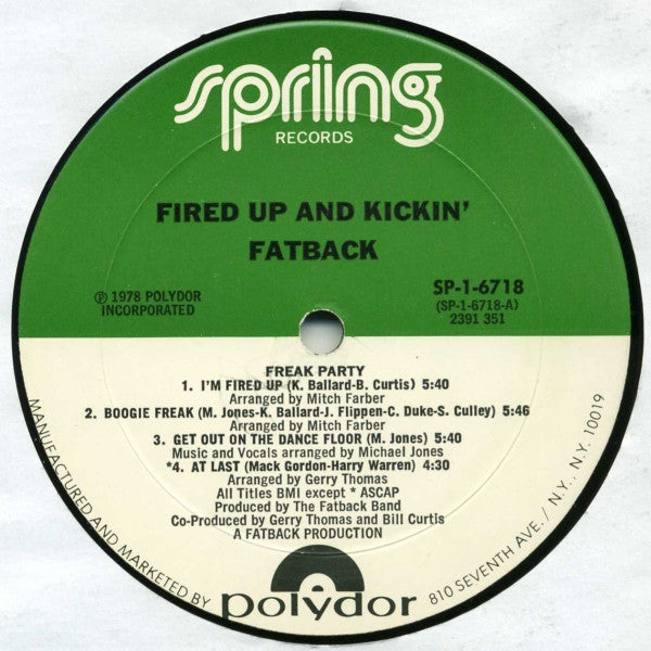 Fired Up 'N' Kickin'