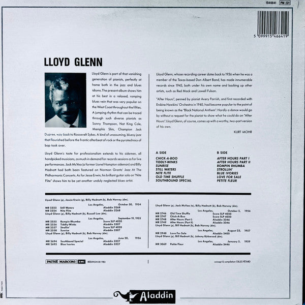Master Release: After Hours by Lloyd Glenn