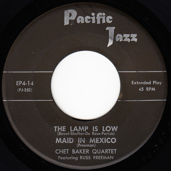 Master Release: The Chet Baker Quartet by Chet Baker Quartet