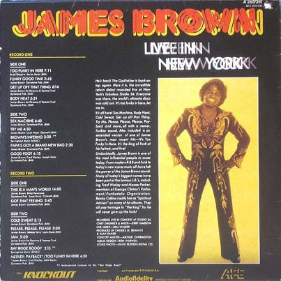Release: Live In New York-Vinyl-France-None-A 260/261-6935929