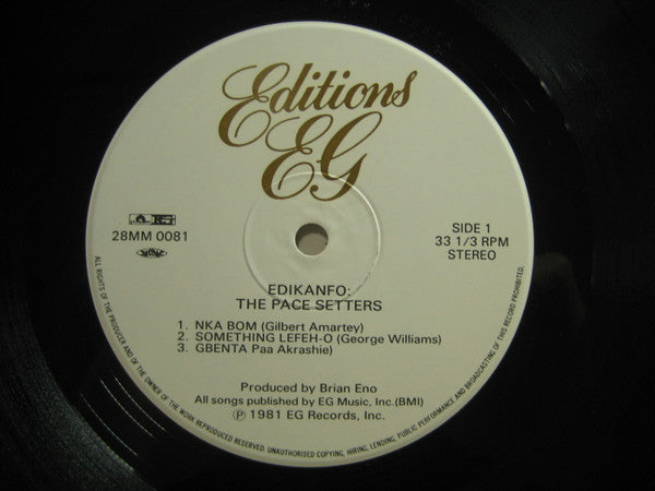 Release: The Pace Setters-Vinyl-Japan-1981-28MM 0081-5125837