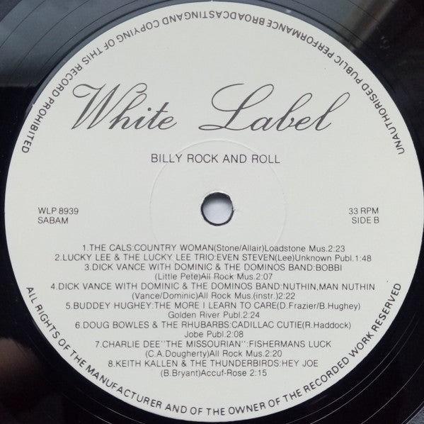 Rock And Roll Billy